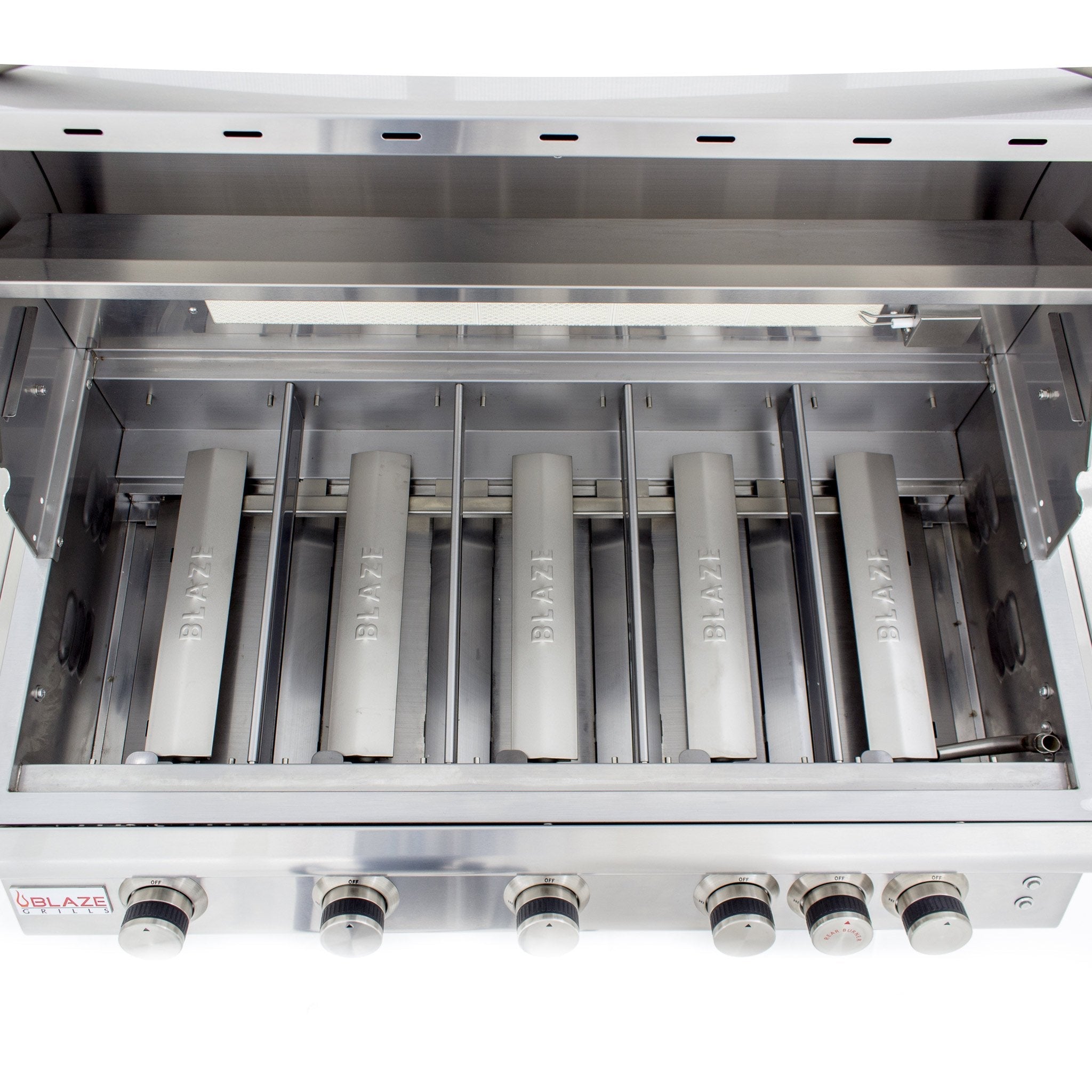 Premium LTE 40" Stainless Steel 5-Burner Built-In Gas Grill