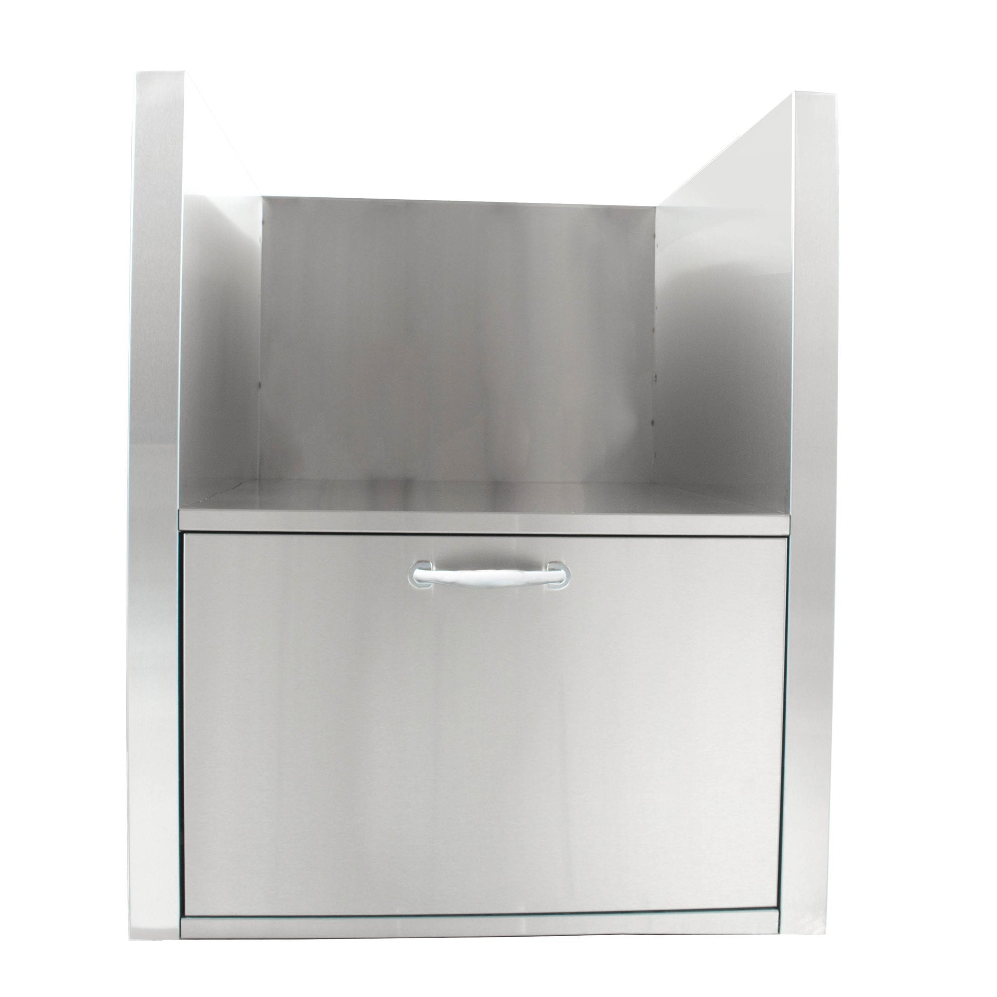 Stainless Steel Kamado Sleeve with Drawer