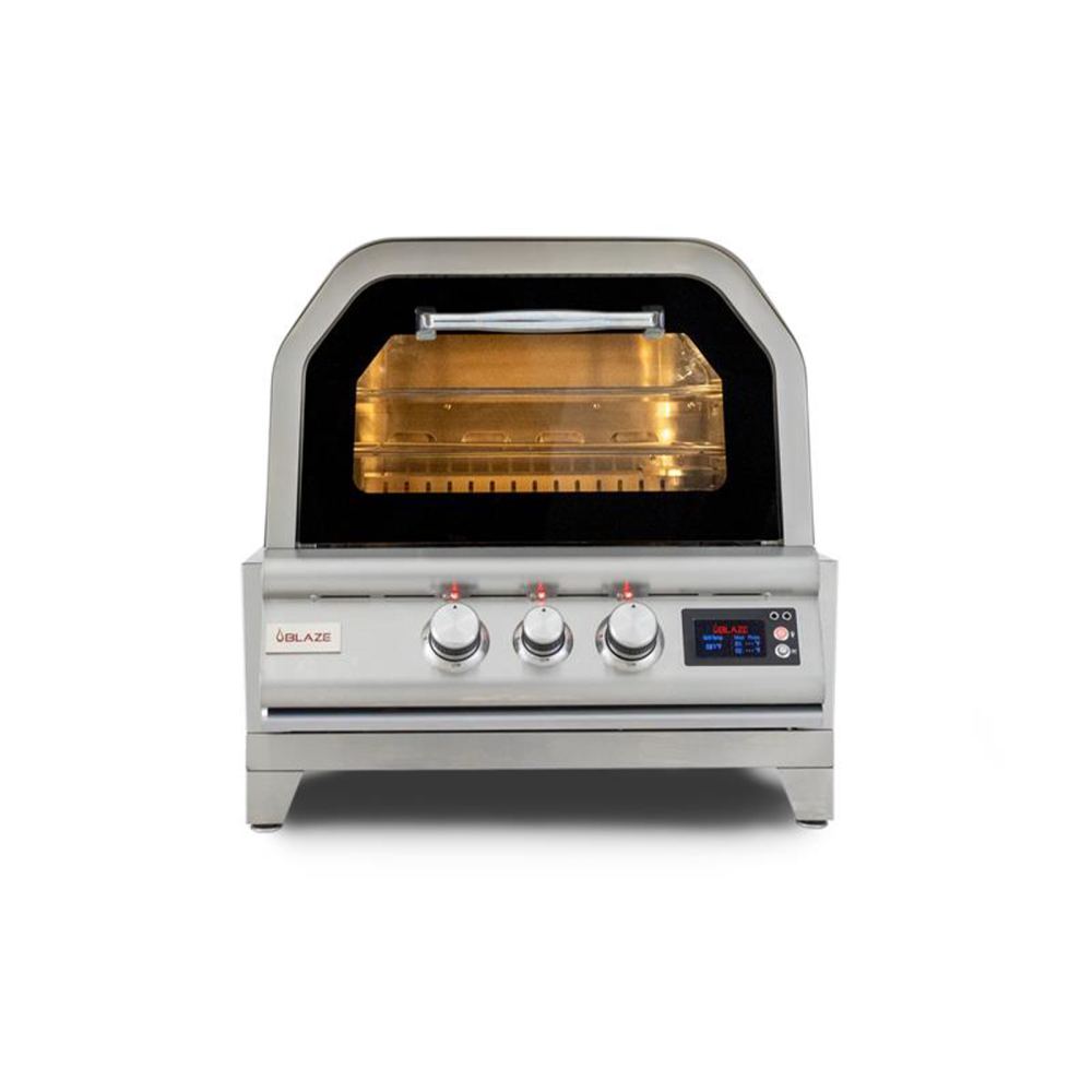 26" Stainless Steel Built-In Gas Outdoor Pizza Oven