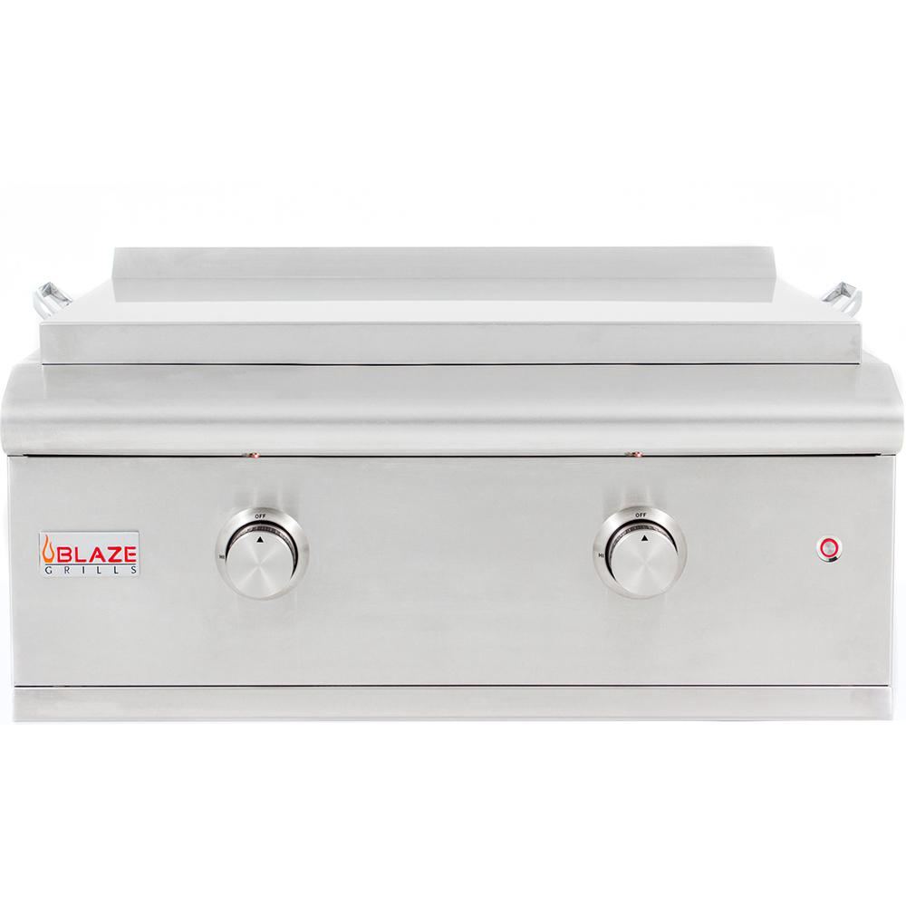 Premium LTE 30" Stainless Steel Built-In Gas Griddle