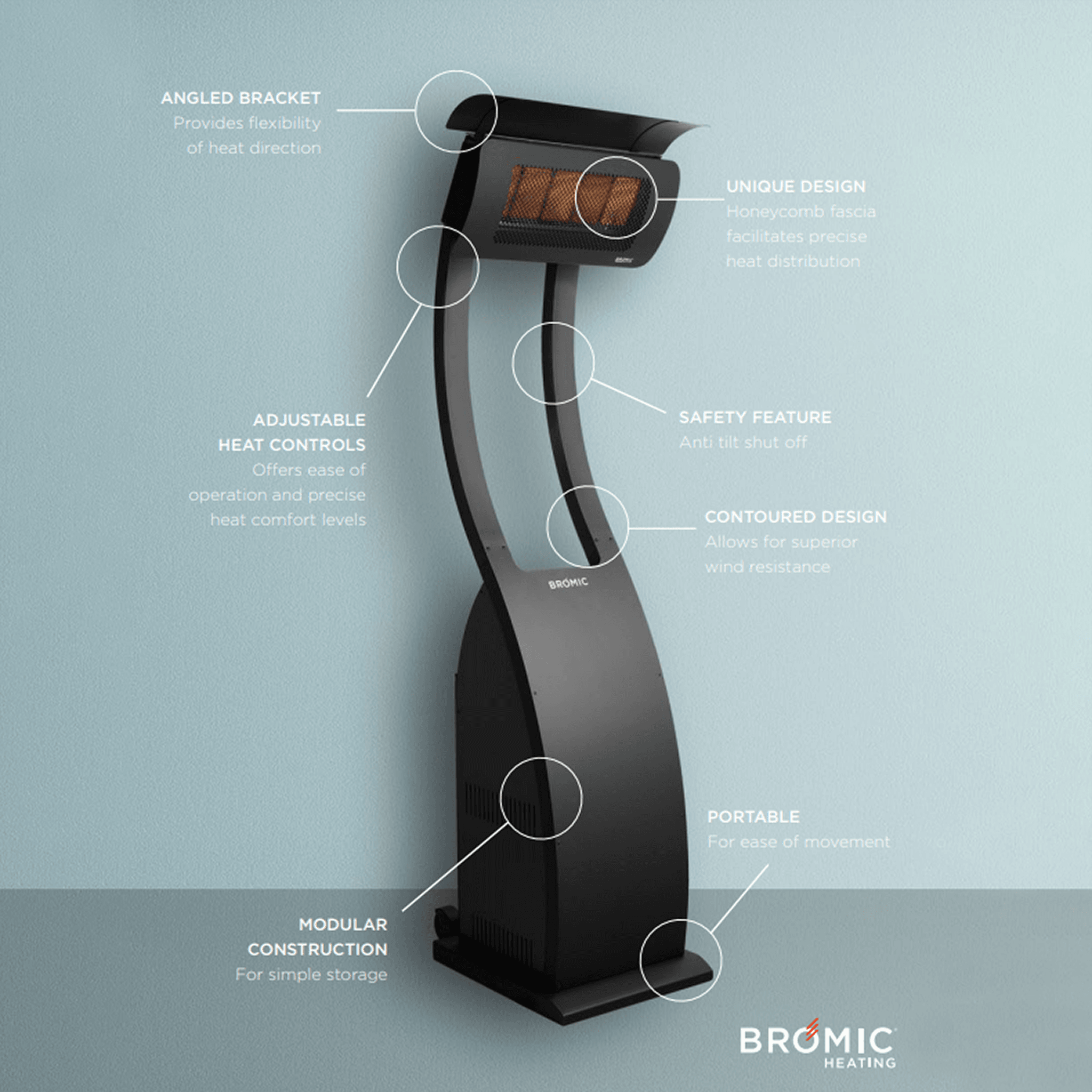 Tungsten Portable Radiant Propane Heater