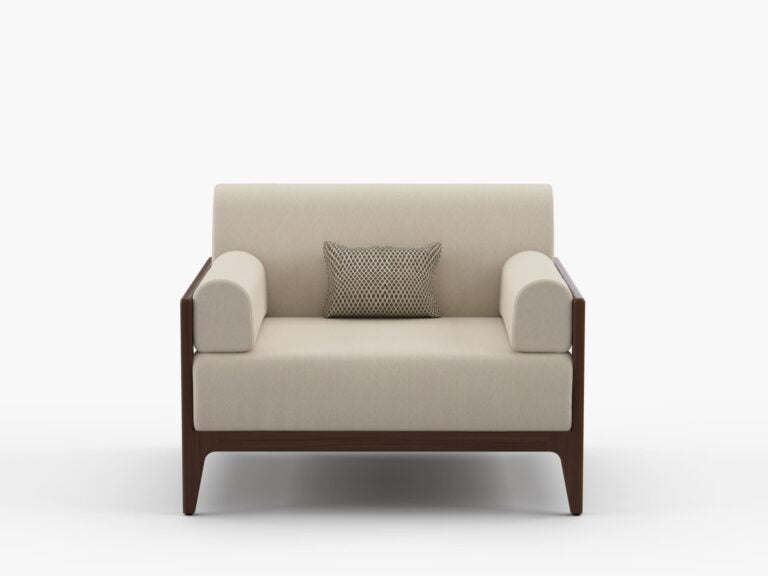 Mix Ipe Wood Lounge Chair