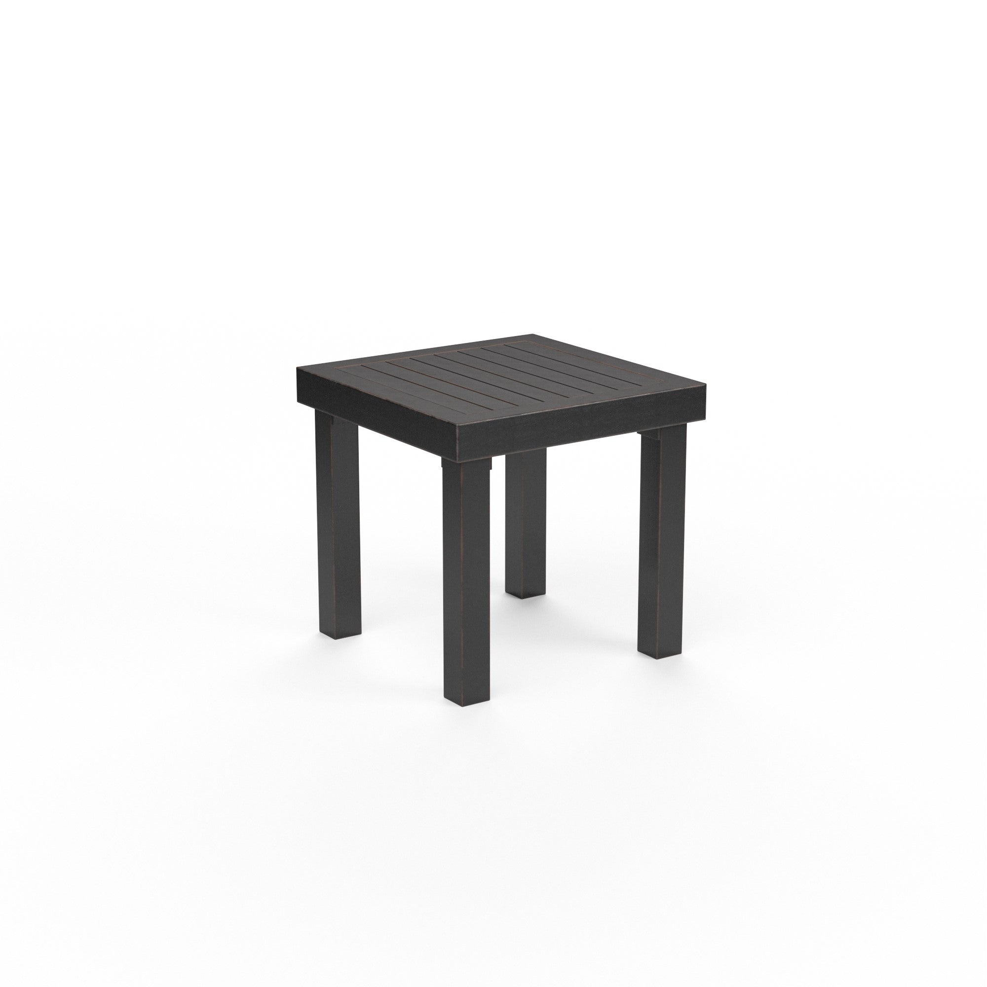 Monterey 23" Square Aluminum End Table