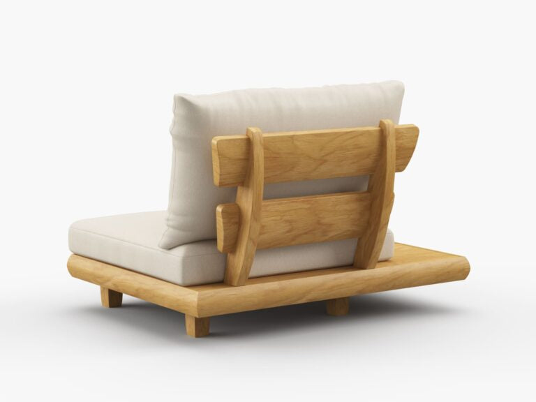 Sorrento Teak End/Table Seat Section