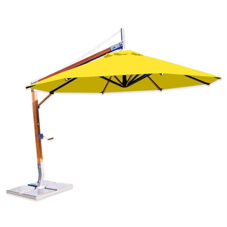 Sirocco 10' Round Bamboo Cantilever Umbrella