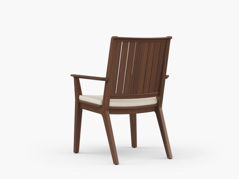 Sky Ipe Wood Dining Arm Chair