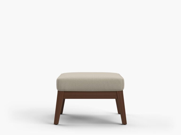 Sky Ipe Wood Ottoman
