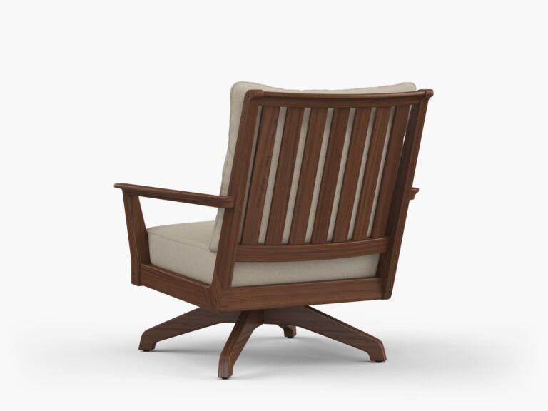 Sky Ipe Wood Swivel Rocker